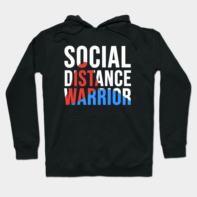 Social Distance Warrior Hoodie by Jordan Jitsu Apparel